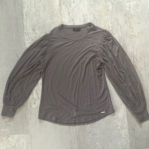 NWT Tahari Gray Blouse